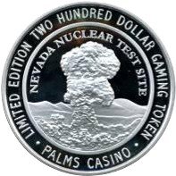 -200 Palms  Nuclear Test Site obv.